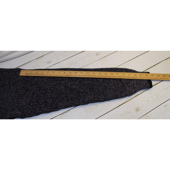 The Great Plains Men's L Blue White 1/4 Zip LS Sweater Cotton Preppy Classic - Picture 12 of 13